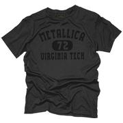 Virginia Tech Metallica Black Label Tee